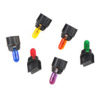 10Pcs T5.5 Led Bulb1.2W Car Interior Lights Dashboard Heating Indicator Wedge Auto Instrument Lamp air conditioning lamp 12V