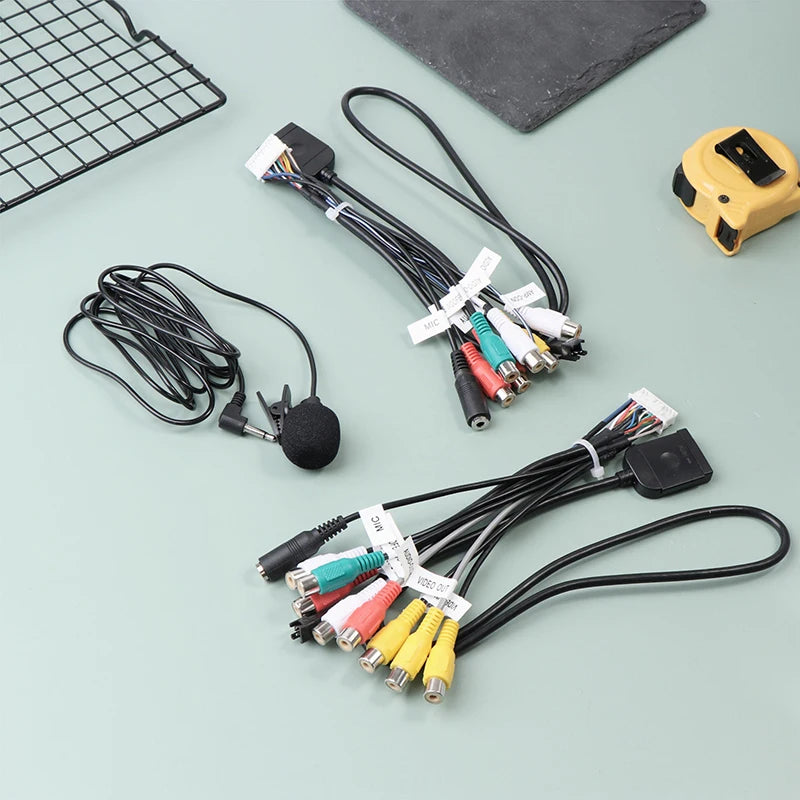 2024 New Sim Card Slot Adapter For Android Radio Multimedia Gps 4G 20pin Cable Connector Car Accsesories Wires Replancement Part