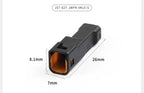 1 Set 2 3 4 6 8 Pin JST Miniature Small Current Rearview Mirror Black Electrical Connectors Wire Harness Plug for Motorcycle