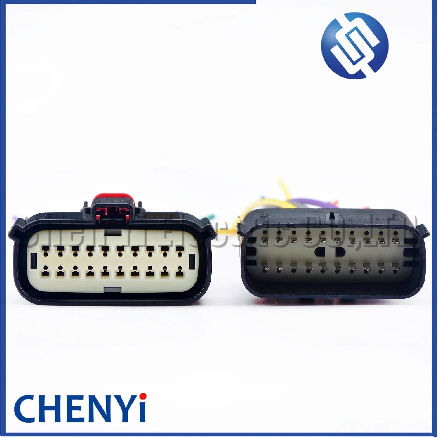 20 Pin Headlight Socket Lamp Light Connector Wire Harness plug 33482-2132 33472-2001 For Chevrolet Ford EDGE Fiesta Cadillac