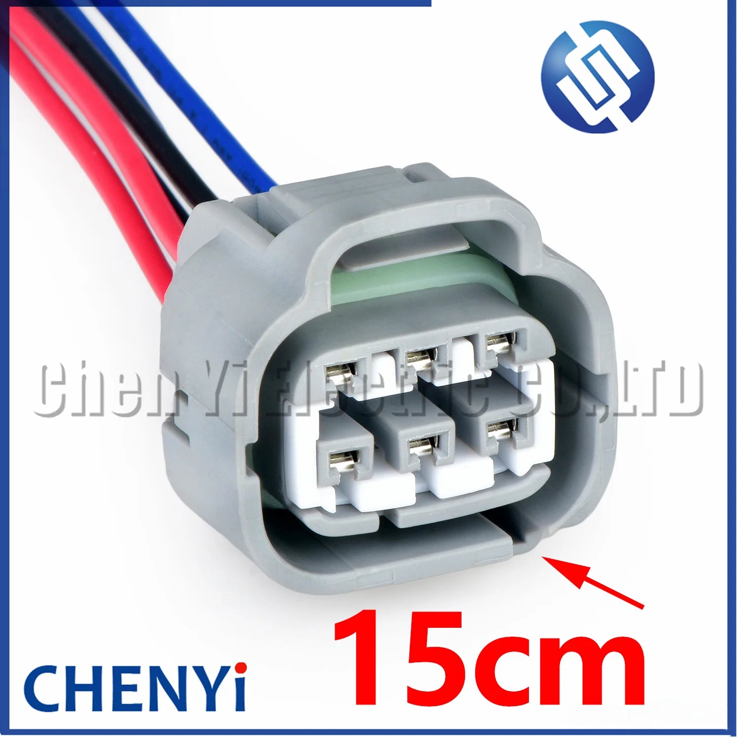 6 Pin Car headlamp harness plug Accelerator Throttle Pedal Connector MG641107-5 90980-11034 7282-7064-40 7283-7064-40 For Toyota