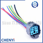 10 Pin Headlight Connector OBD1 OBD2 Distributor Engine Harness plug 6189-0555 6181-0381 For Honda Civic B Series D Series Acura