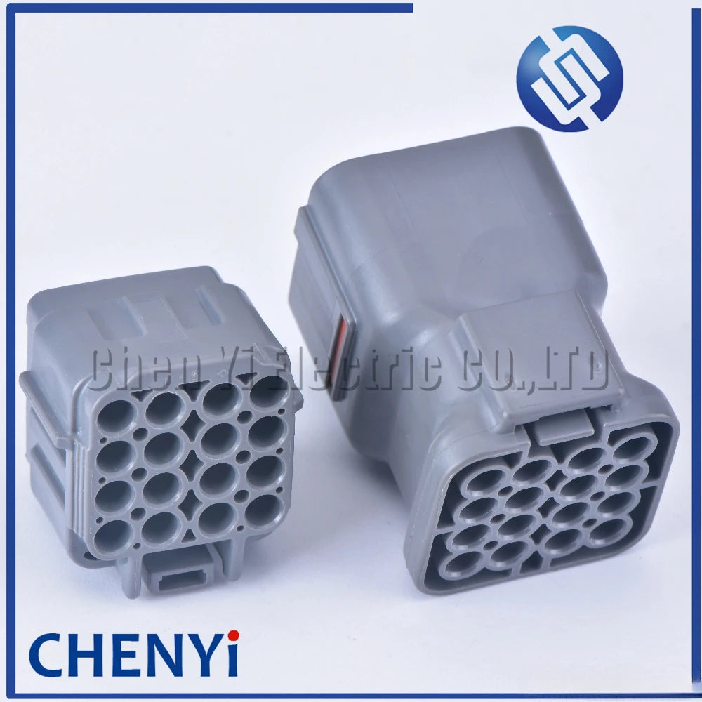 16 Pin Automotive waterproof connector DL series plug Female or Male wiring harness connector 6189-0715 6188-0495 For Honda