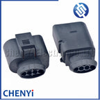2 sets 4 Pin 1.5mm male or female auto coil Extension adapter electrical wire connector horn plug 1J0973804 1J0973704