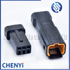 5 sets Black 3 Pin Automotive Waterproof Cable Connector Male or Female Butt Plug 03R-JWPF-VSLE-S 03T-JWPF-VSLE-S For JWPF