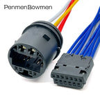 1 Set 13 19 Pin 13158679 Auto Door Composite Electrical Cable Connectors Female Wire Harness Plug For OPEL