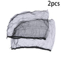Car Sunshade Curtains Summer Mosquito Proof Curtains Universal Side Window Mesh Net Breathable Sunshade Auto Accessories Black