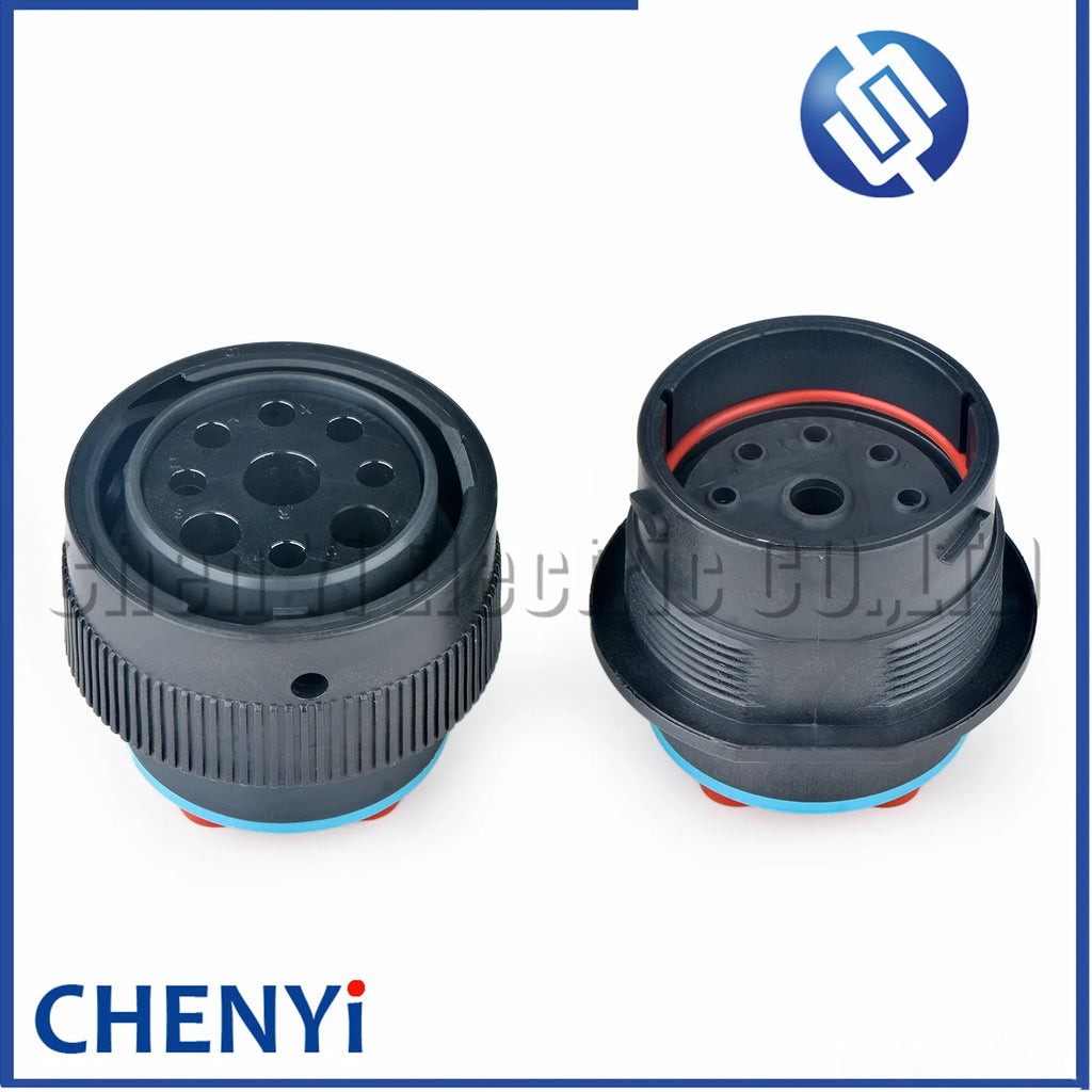 9 Pin HDP series automotive waterproof connector male or female plug HDP26-24-9SE HDP24-24-9PE With Pins For Deutsch