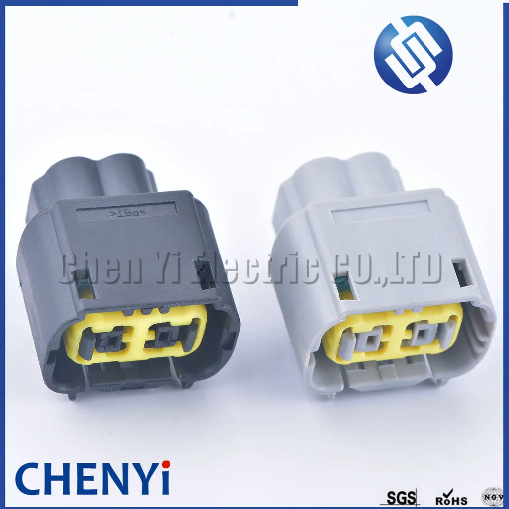 2 Pin Auto waterproof connector Headlight front bumper light plug tail light fog light plug for ford mustang Buick Regal excelle