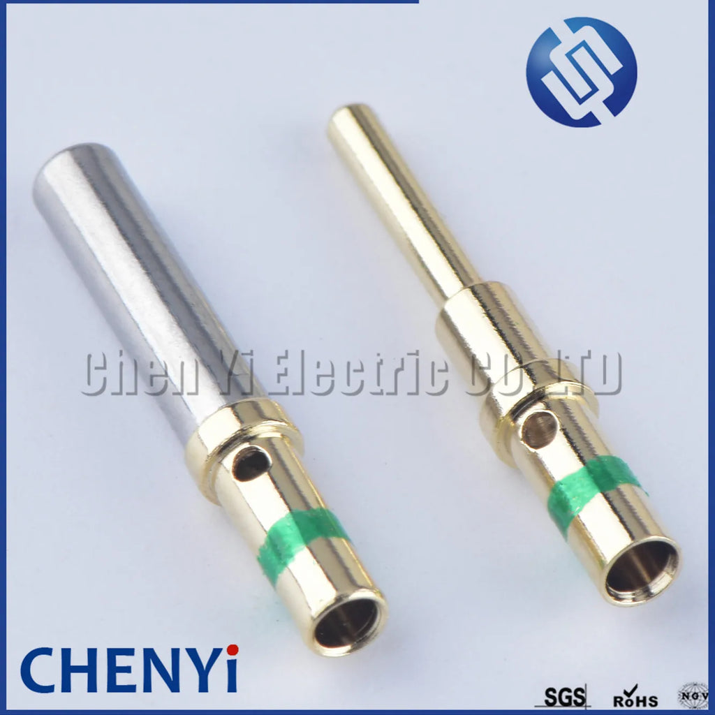 Deutsch DT 1.5mm Series Pin 0460-215-1631 0462-209-1631 Gold Plated Stainless Steel 14-20AWG Crimp Solid Female male Terminal