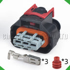3 Pin Automotive Connectors rail pressure sensor Wire harness Plug 1928405523 1928405718