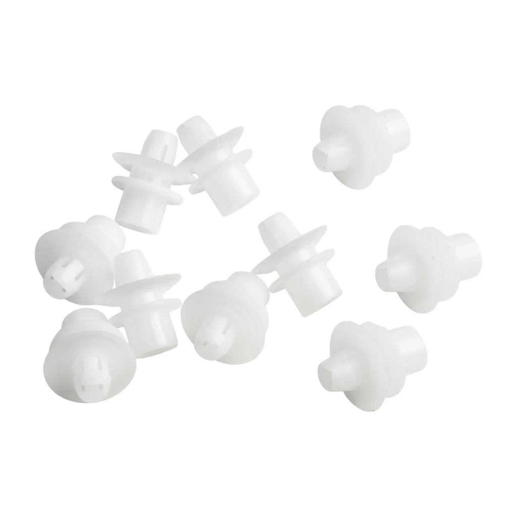 10pcs Car Interior Bumper Mud Guard Trim Clips For Smart For Fortwo 450 451 For Cabrio Coupe Rear Mudguard Fastener Kit Clips