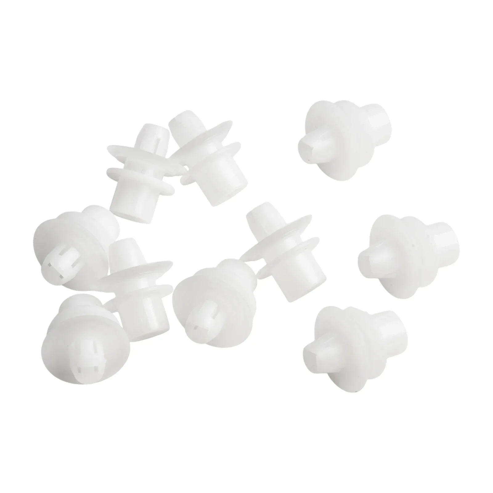 10pcs Car Interior Bumper Mud Guard Trim Clips For Smart For Fortwo 450 451 For Cabrio Coupe Rear Mudguard Fastener Kit Clips