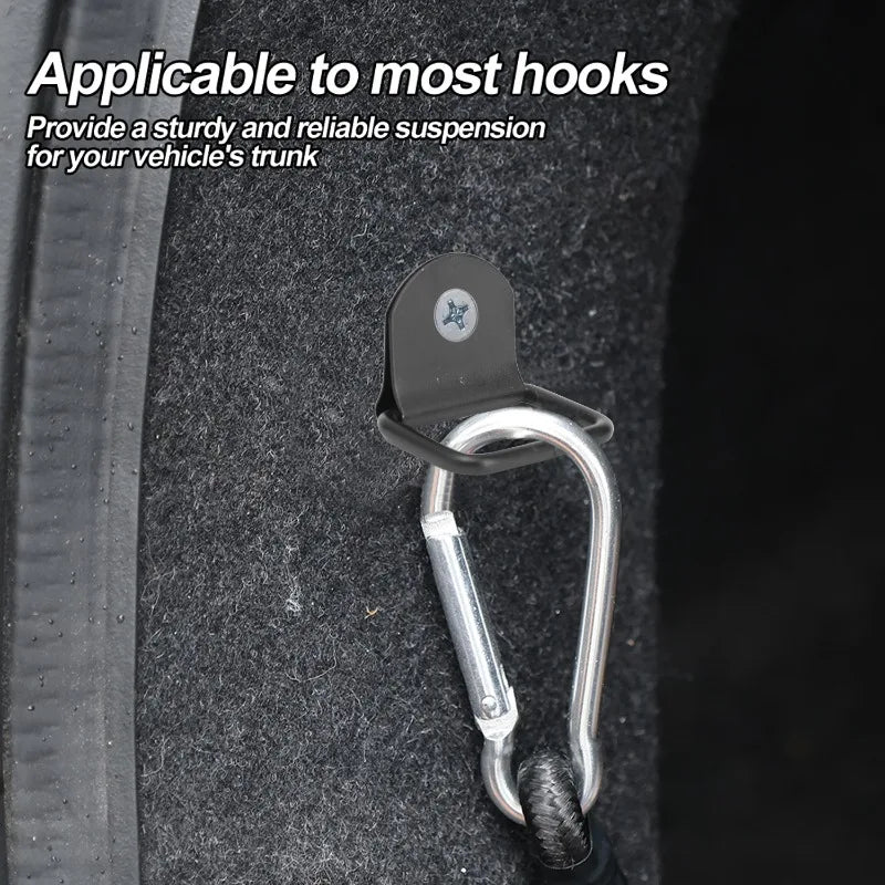 1-10PCS DRing Heavy Duty Tie Down Single Hole Iron Metal Mount Stamped Anchor Point Lashing Ring for Truck Trailer Cargo Van Kit