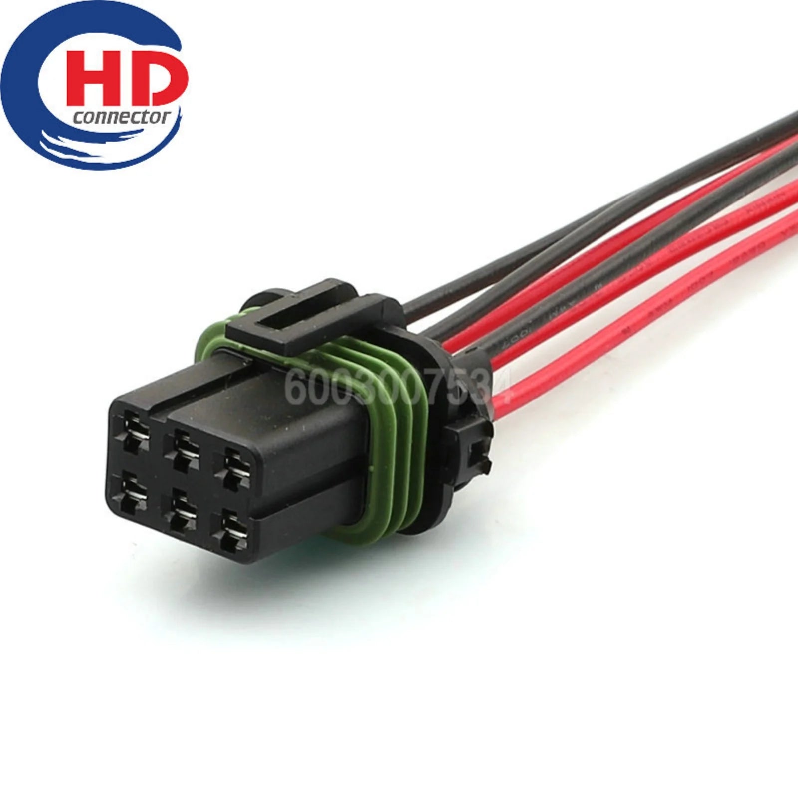 6 Pin Connector Waterproof 2.8mm Female Connector Motorcycle Electrical Harnesses Wiring Harness 12184999
