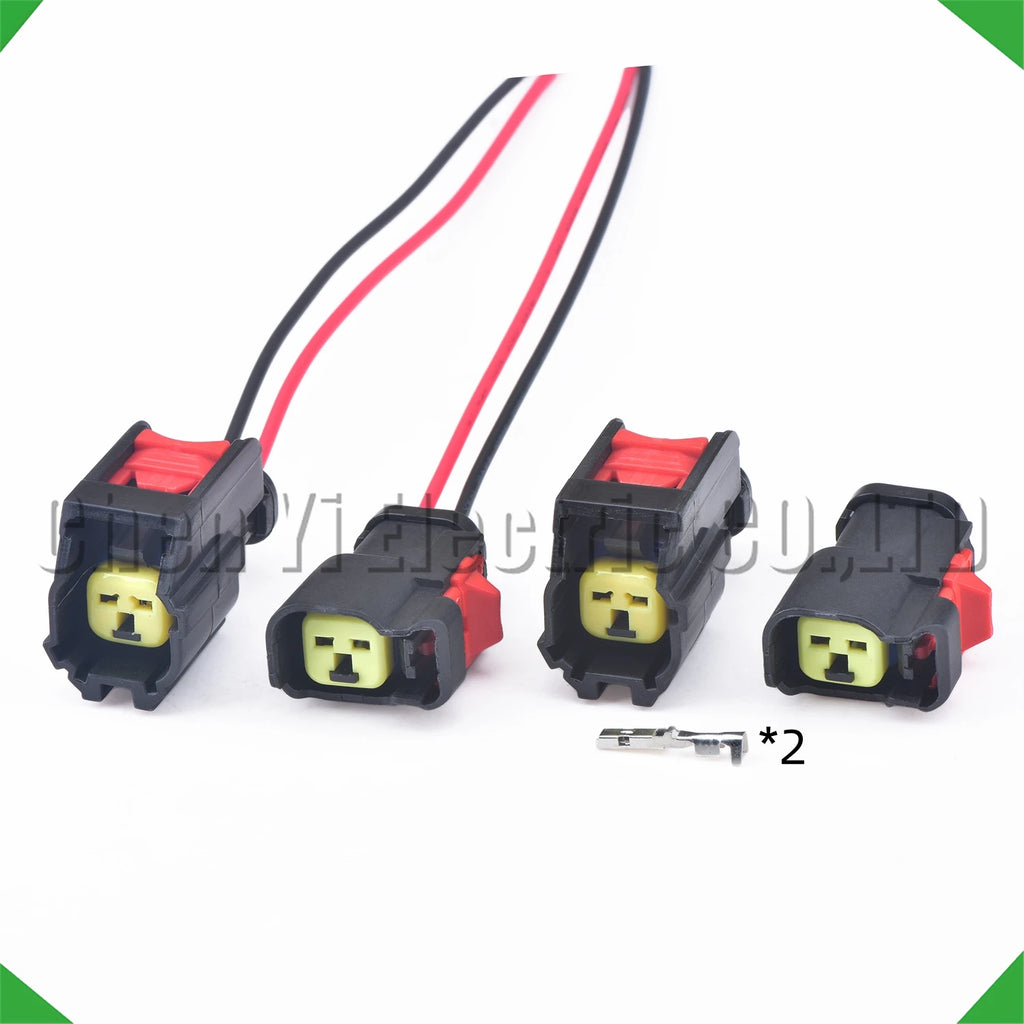 2 pin Auto Connector Rear wheel ABS wheel speed brake locking fuel injector horn engine...