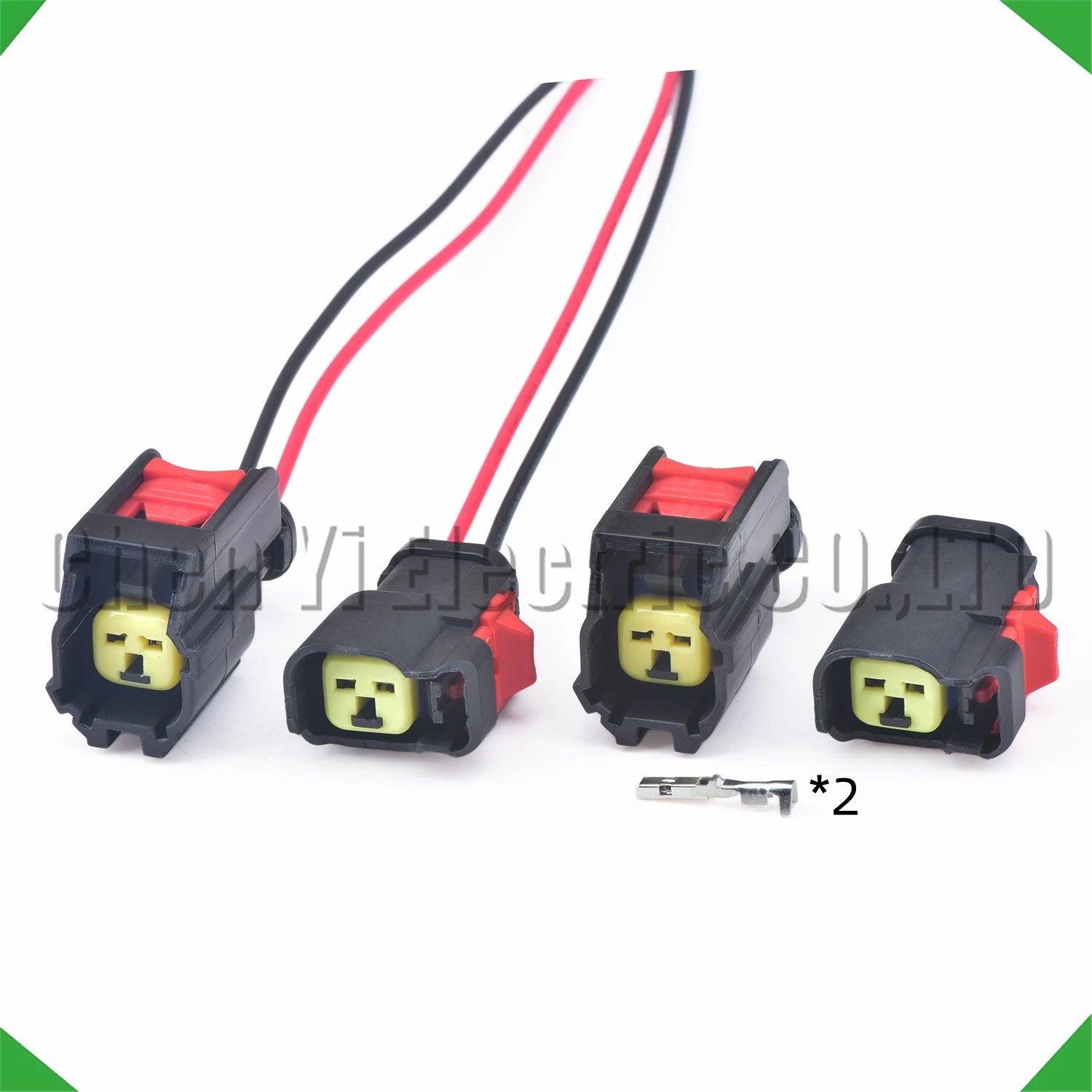 2 pin Auto Connector Rear wheel ABS wheel speed brake locking fuel injector horn engine...