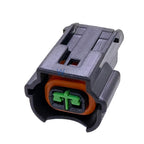 50 Sets 2 Pin PU465-02627 Sealed  Wire Connector for Hyundai Turn Light Socket