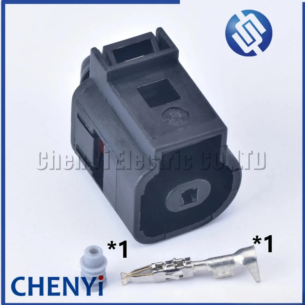 1 Pin Automotive Connectors Oil Pressure Sensor Horn Wire harness Plug 1J0973081 1J0973701 1J0973701A 1J0 973 081