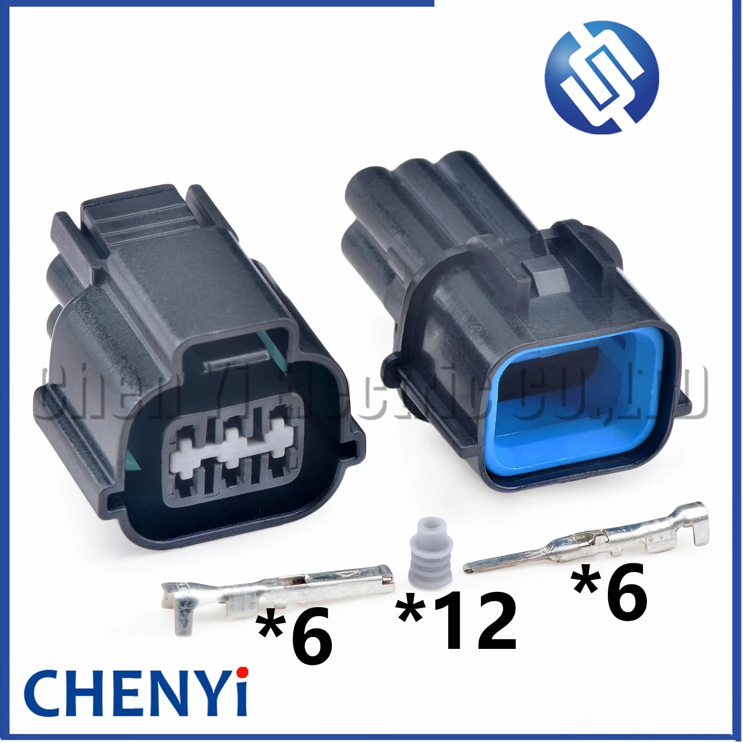 6 Pin Automotive Connector Auto Throttle Idle Motor Wire harness plug PB535-06027 PB521-06020 For Mazda MitsubisIdle 4G15 4G18