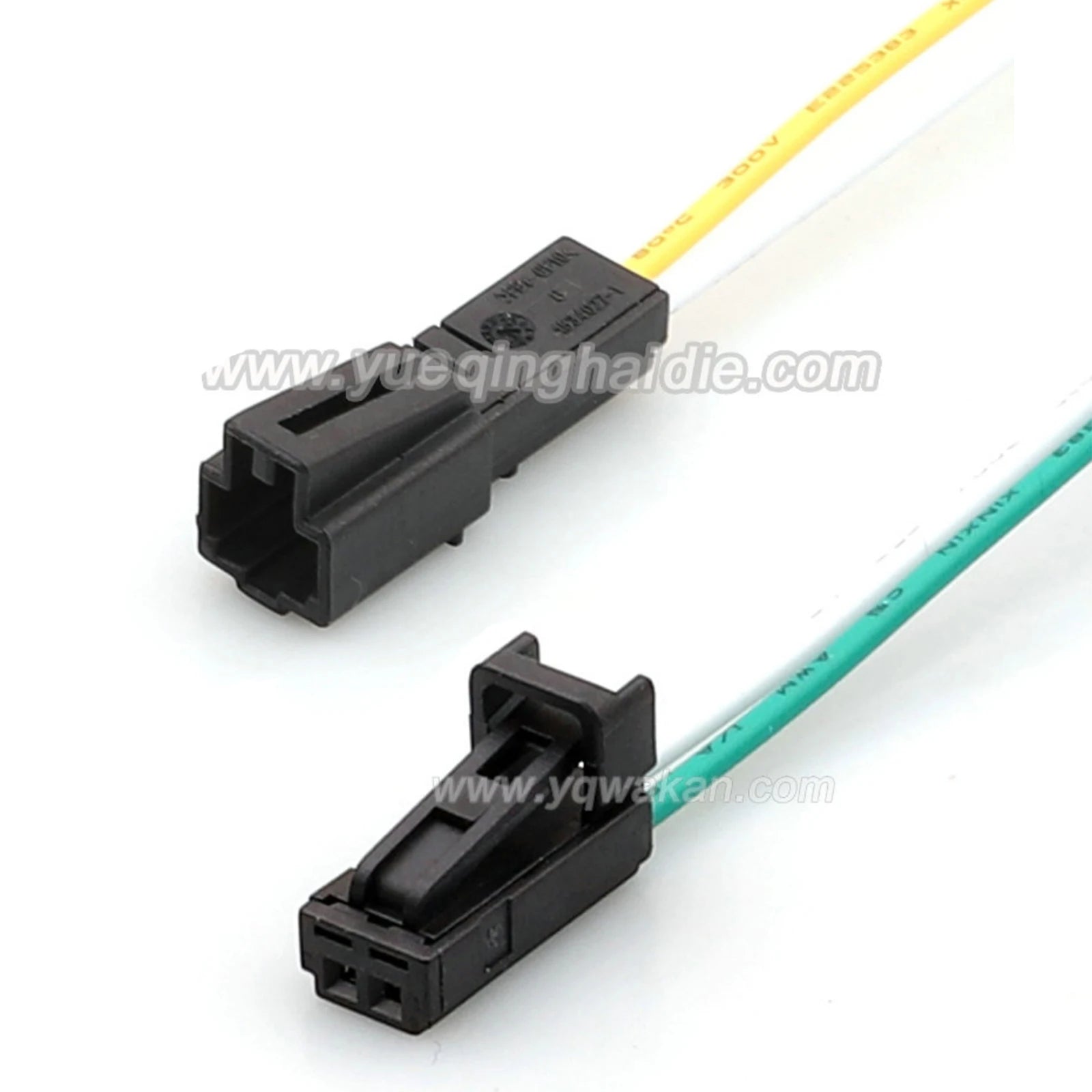 2 PIN Connector Unsealed 0.6mm Series Male Female Connectors Automobile Wiring Harness 4E0972575 4B0971832 1534112-1