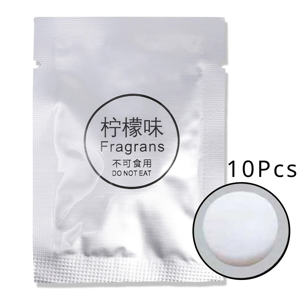 Car Air Fresheners Refills Lemon Peach Auto Air Vent Clip Replacement Set Pads Solid Fragrance Scent Air Freshener Refill Tablet