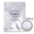Car Air Fresheners Refills Lemon Peach Auto Air Vent Clip Replacement Set Pads Solid Fragrance Scent Air Freshener Refill Tablet