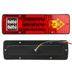 24V Trailer Truck LED Rear Taillight Arrow LED Tail Lamp Boat RV Caravan Van Reversing Night Driving Safety Warning Light Amagi