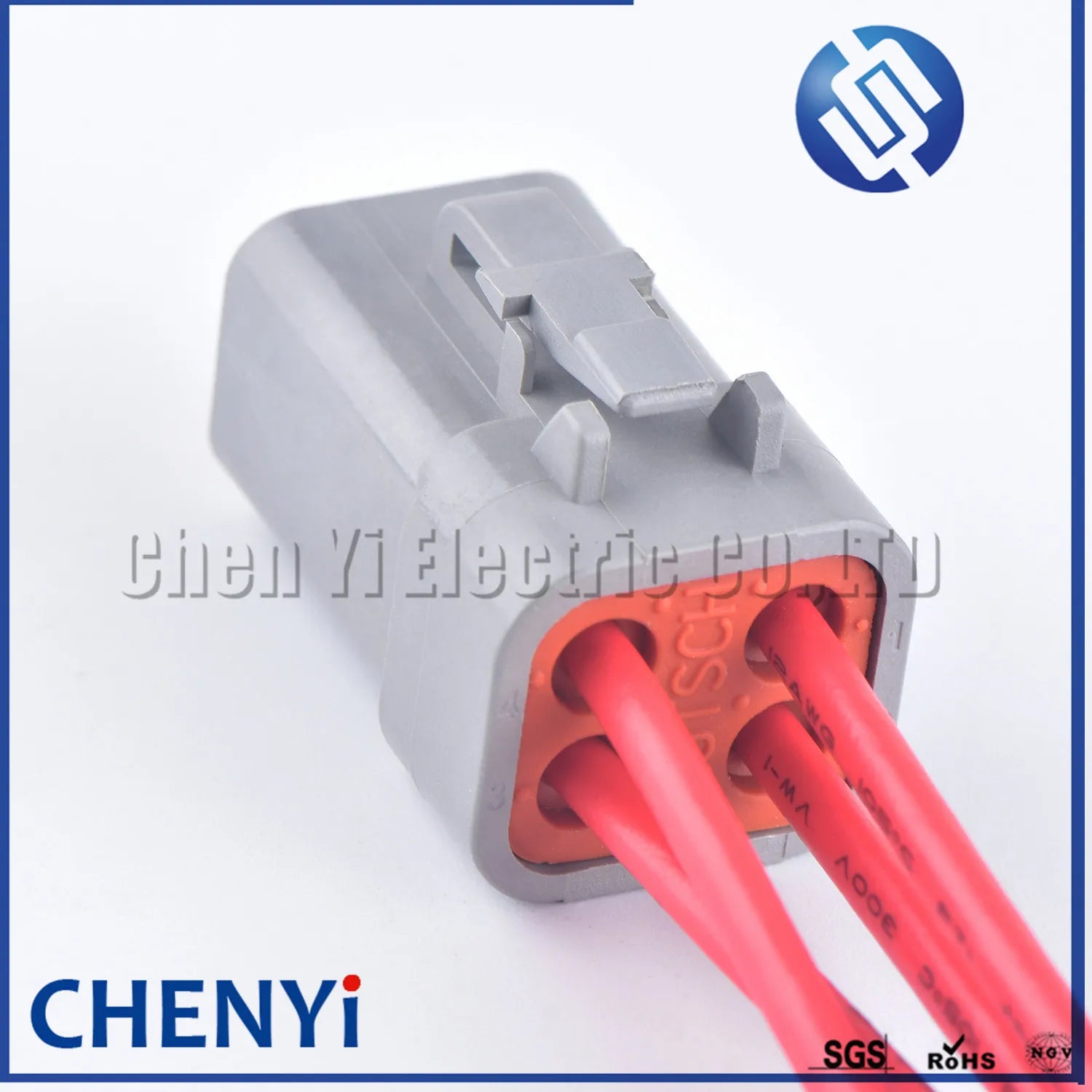 4 Pin Power Connector Plug DTP06-4S DTP04-4P for Cummins Isx 871 ECM Power Connector Module P#3684275RX ECU 4988820 with wires