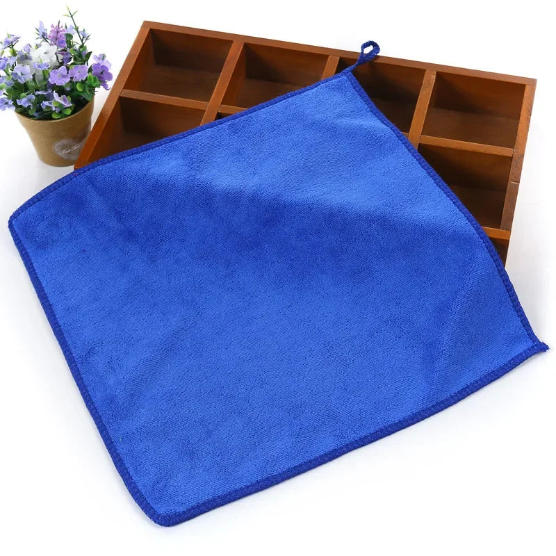 20/1pcs Car Wash Microfiber Towels Soft Drying Cloth Hemming Washing Towel Universal Automatic Motorcycle Vehicle Cleaning Tools