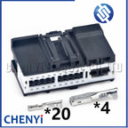 24 Pin Auto connector Door car window module engine automatic start stop module plug 54001400 2288274-1 2288274-2 For Ford