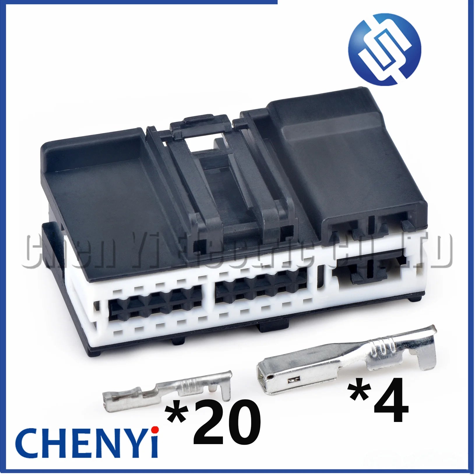 24 Pin Auto connector Door car window module engine automatic start stop module plug 54001400 2288274-1 2288274-2 For Ford
