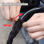 Motorbike Plush Handlebar Covers Winter Warm Imitation Plush Electric Car Motorbike Handlebar Cover Anti-slip Handlebar Sleeve
