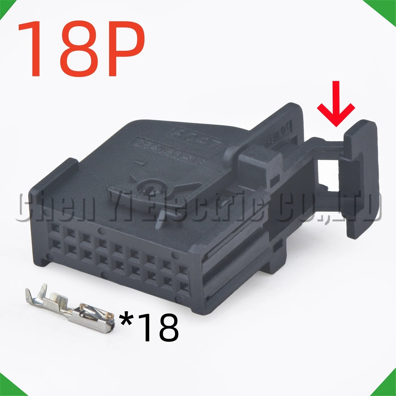 18-Pin Auto Connector Connector Connectors Navigation Controller Peugeot Citroen