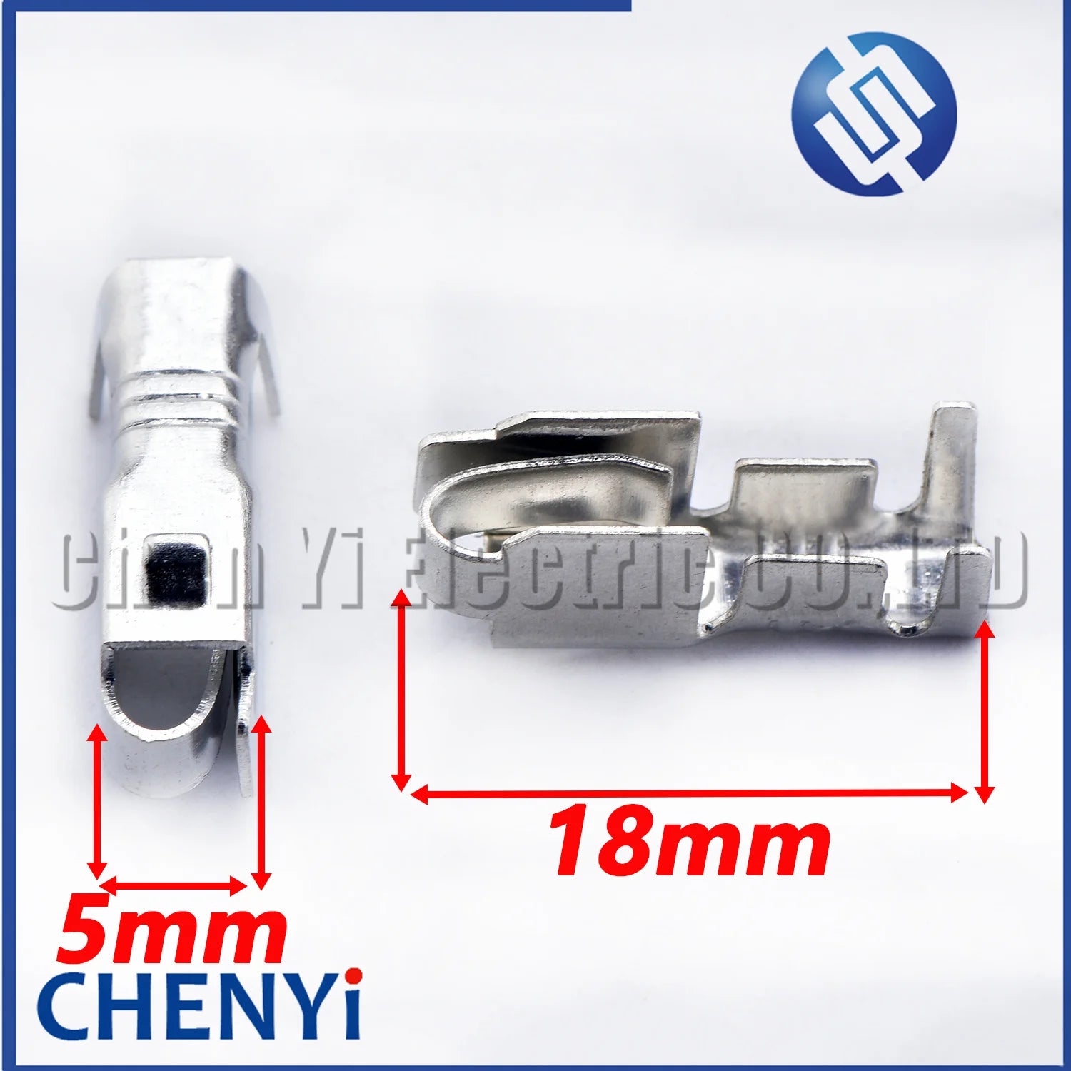 50 Pcs auto wire car fuse holder terminal pin Brass tin plating Crimp terminals BX2152-2 For BX2017A BX2017D BX2017