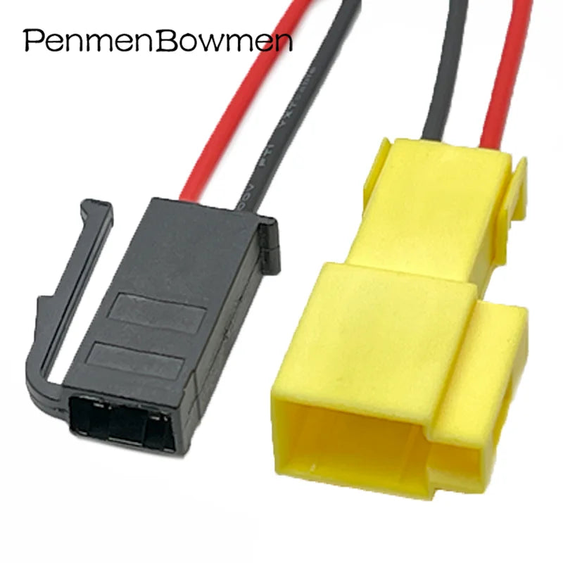 1 Set 2 Pin 2.8mm Car Inner Chamber Light Electrical Cable Connectors Female Male Wire Harness Plug 191906231A 1H0906712