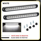 Universal 15 LED Trailer Light Bar 12-24V Brake Light with Sequential Flow Signal Turn Signal Lights for Truck Pickup Boat Amagi