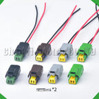 2-Pin Auto Connector Connector Connector Headlight steering lights headlight