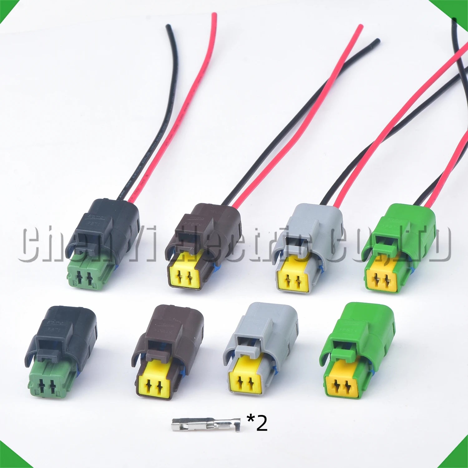 2-Pin Auto Connector Connector Connector Headlight steering lights headlight