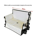 Collapsible Folding Utility Beach Cart Wagon Heavy Duty Large Capacity Fold Wagon Ourdoor Trolley Portable Garden Camping Cart