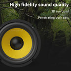 5/6/8/10 Inch Car Bass Speaker Coaxial Subwoofer HiFi Music Full Range Frequency Car Stereo Speaker For Universal Car Home Audio