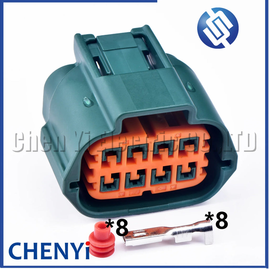 8 Pin female Automotive waterproof connector Headlight Sensor plug 6189-0954 For Nissan Infiniti