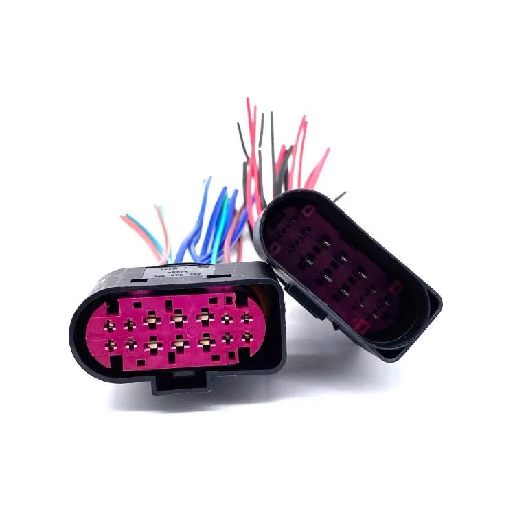 Compatible with Foton Daimler Auman GTL ETX EST headlight plug Annual Edition Headlight connection harness