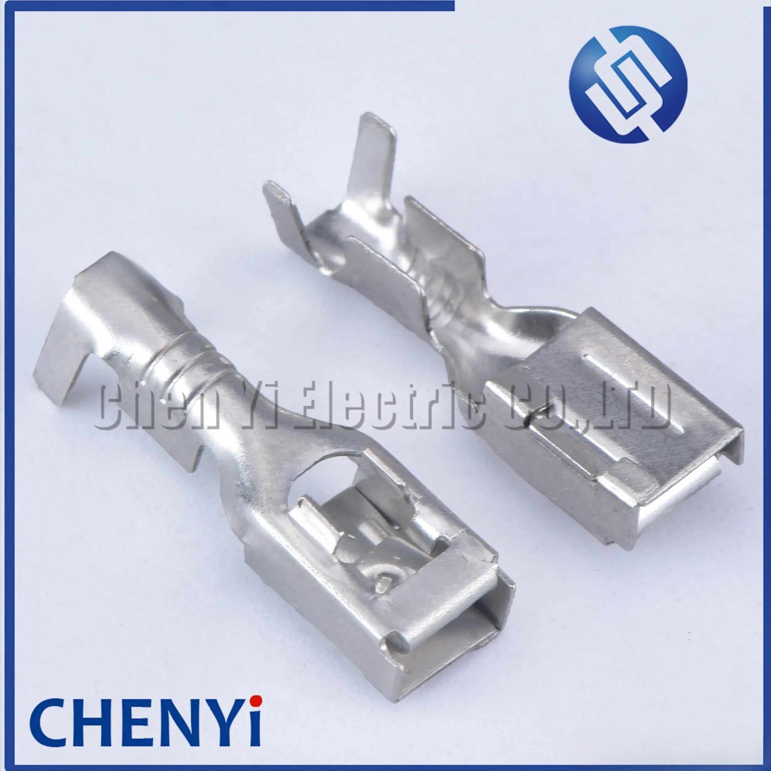 50 Pcs female or male 4.8mm series Brass tin plating crimping plug connector terminal Pins 8100-0466 8100-0447 8100-0448