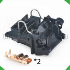 2 Pin Automotive Connectors Low beam H7 High beam H1 Wire harness Plug For Ford Mondeo ...