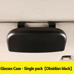 1PC Car Glasses Box Portable Car Sunglasses Holder In The Car Driving Glasses Holder Eyeglass Case Sun Visor Car Lenses Holder