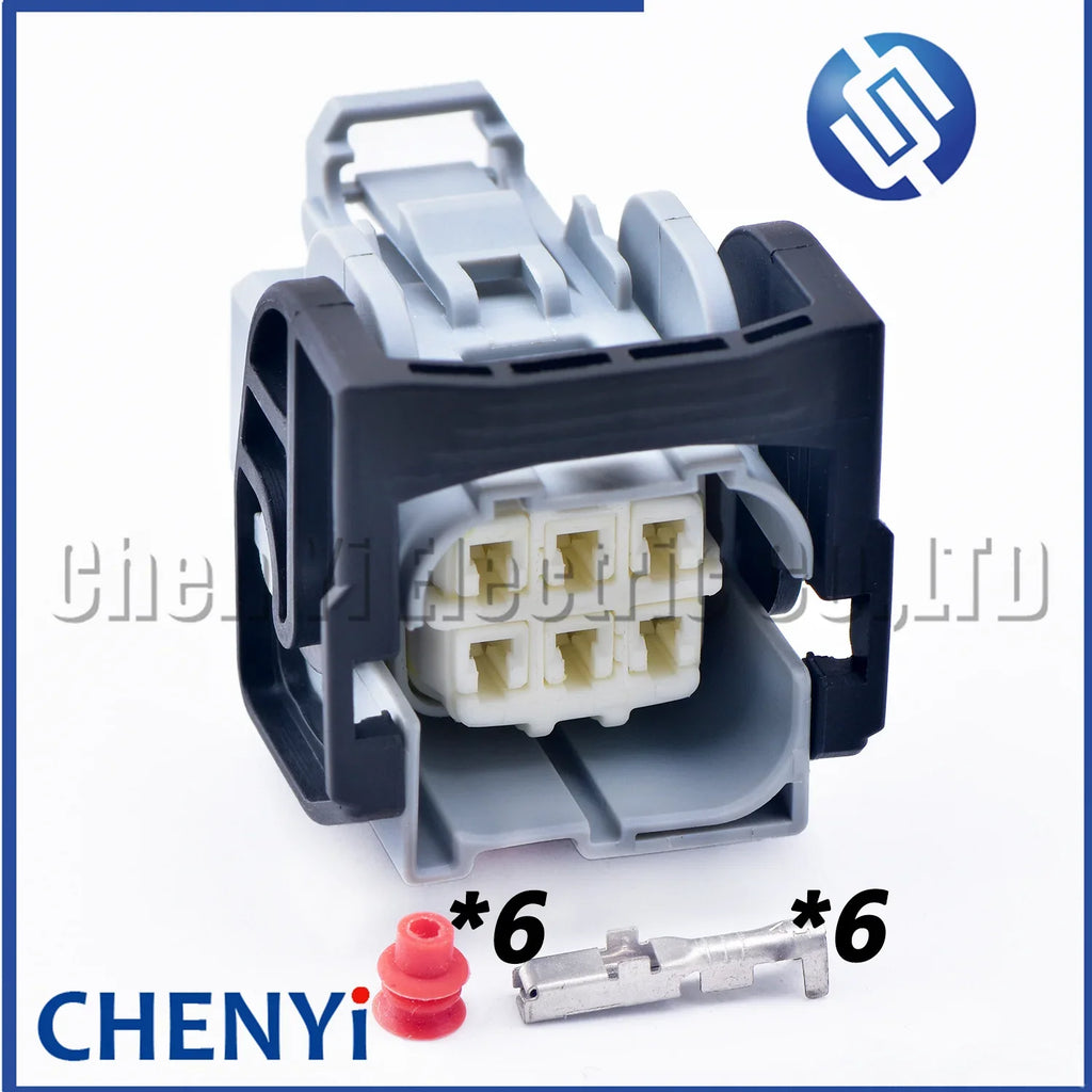 6 Pin Common Rail Injector Signal connector For Toyota 1GD 2GD G4 23670-0E060 23670-0E070 23670-11030 Smart Injector Plug