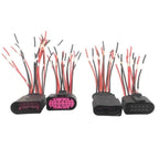 Compatible with Ford Mondeo Focus Fiesta car headlight plug, headlight assembly wiring harness plug accessory