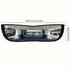 Curved Rearview Blind Spot Mirror Enhanced Field of View Curved Blind Spot Mirror HD Glass Wide Angle Mirror for Car Truck Amagi