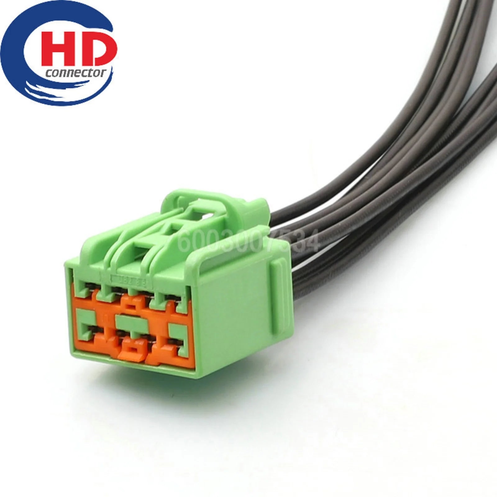 8 Pin Connector Unsealed 2.8mm Series Female Connector Cable Plug Motorcycle Electrical Harnesses 7285-3244-60